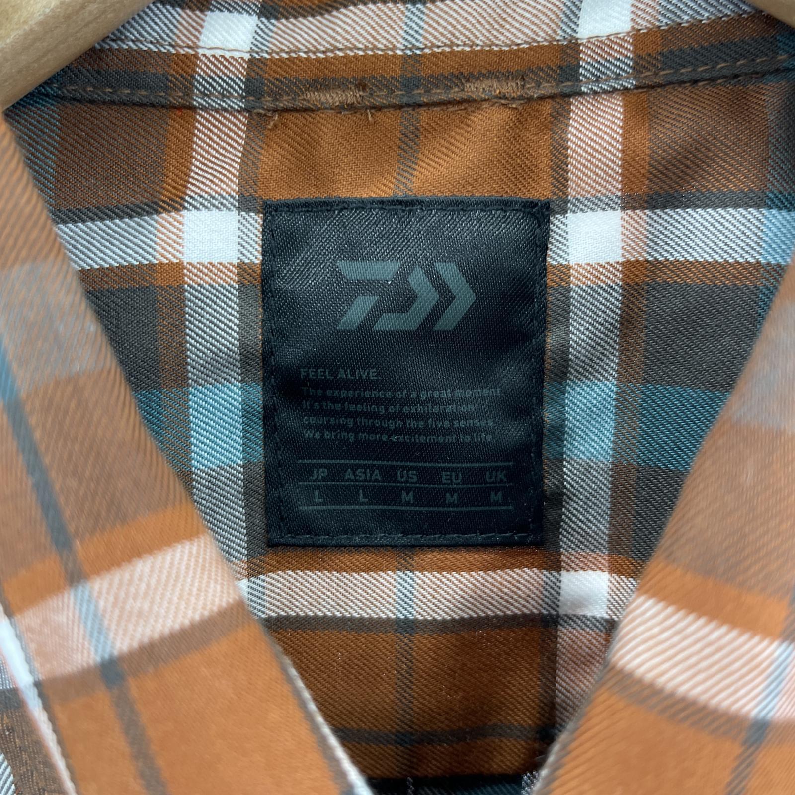 長袖シャツ Tech Button Down Shirts L/S(L) L ブラウン