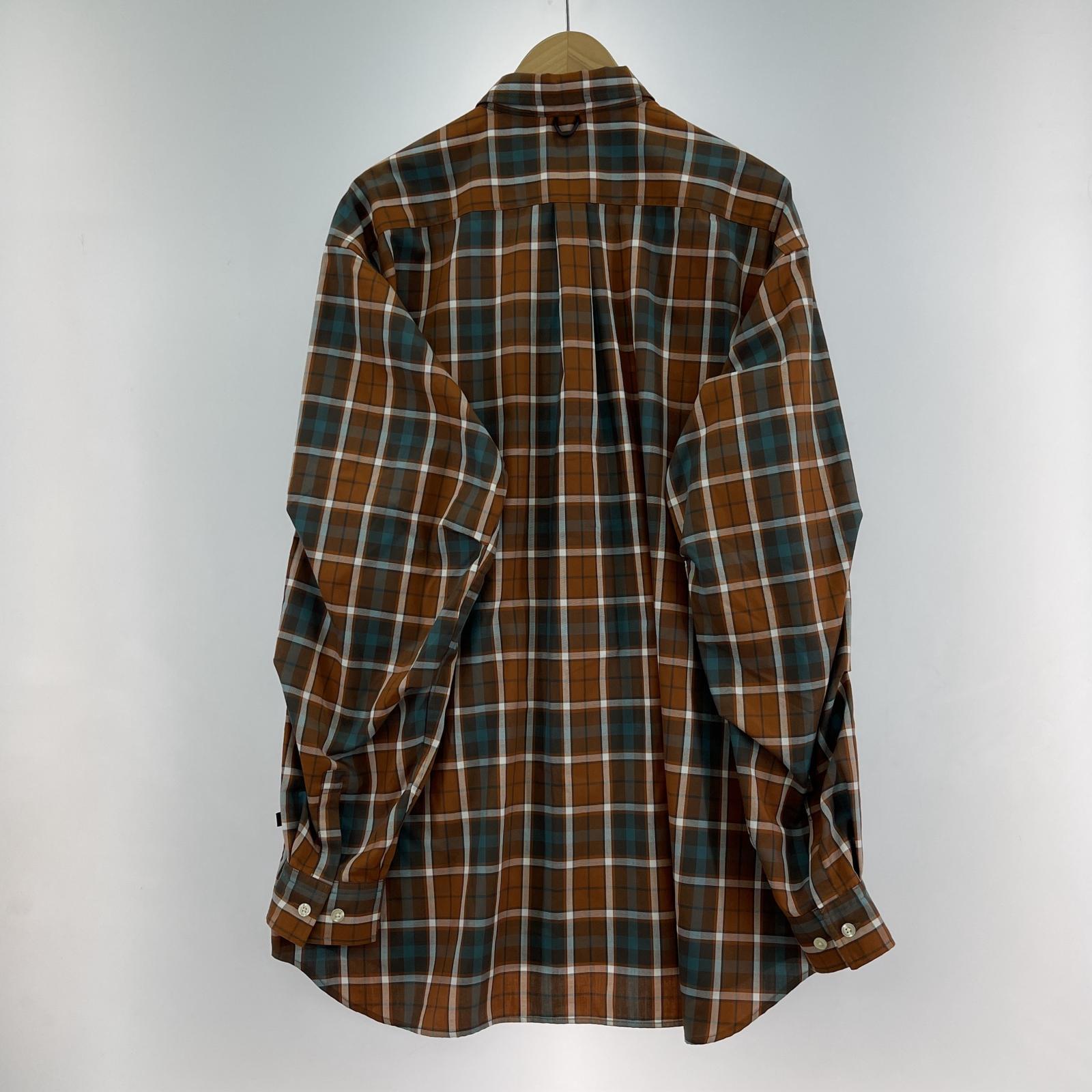 長袖シャツ Tech Button Down Shirts L/S(L) L ブラウン
