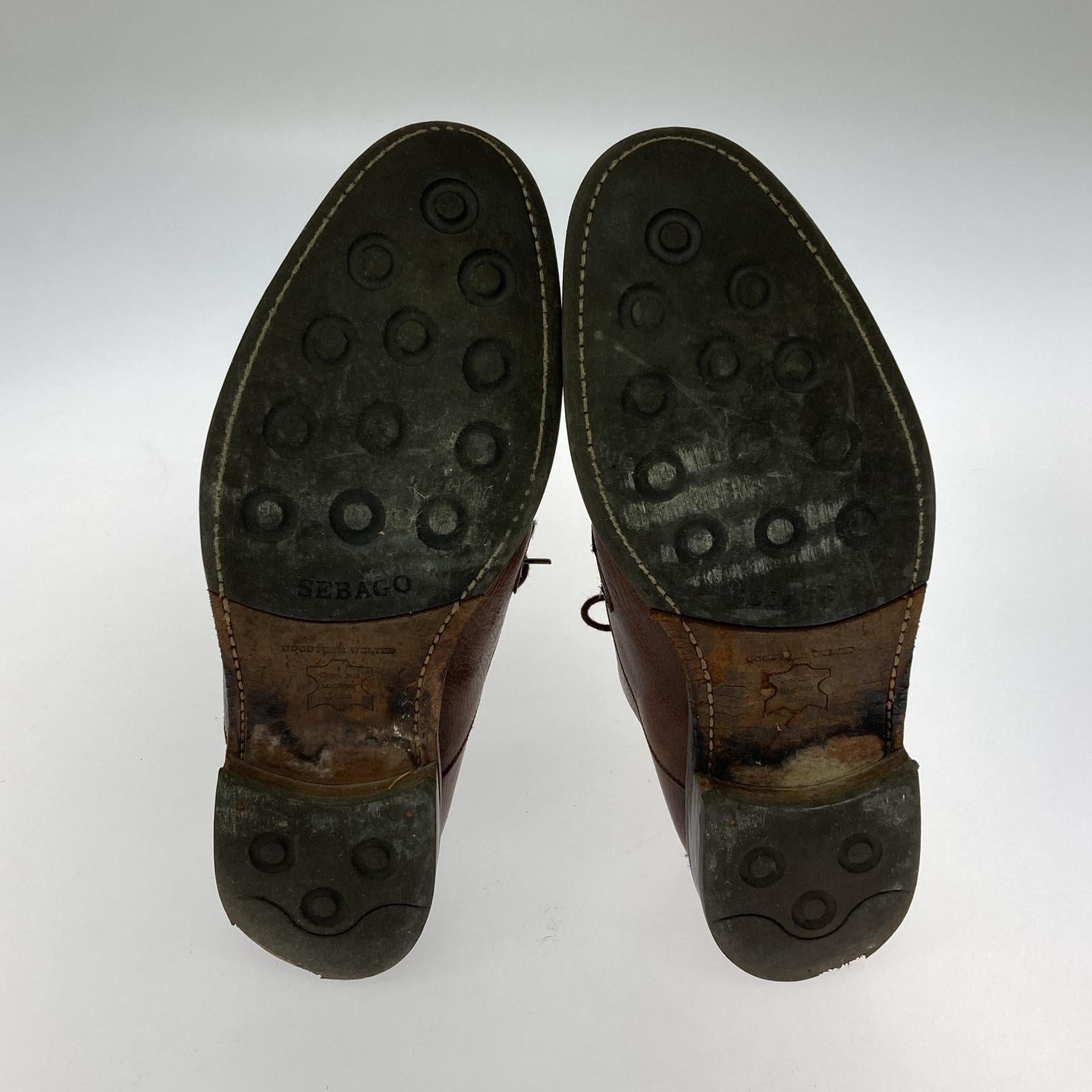 シューズ SEBAGO レザーシューズ ブラウン (27.5) ブラウン