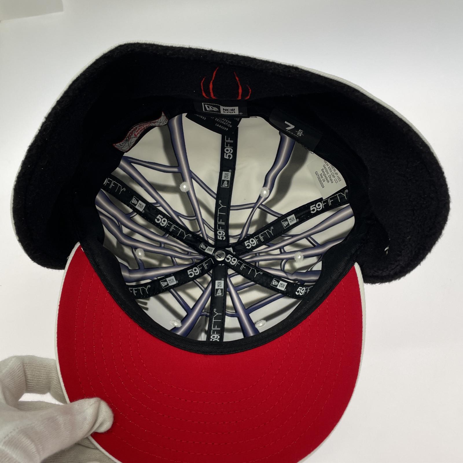 キャップ Supreme 24FW Spyder Earflap New Era 白 ホワイト