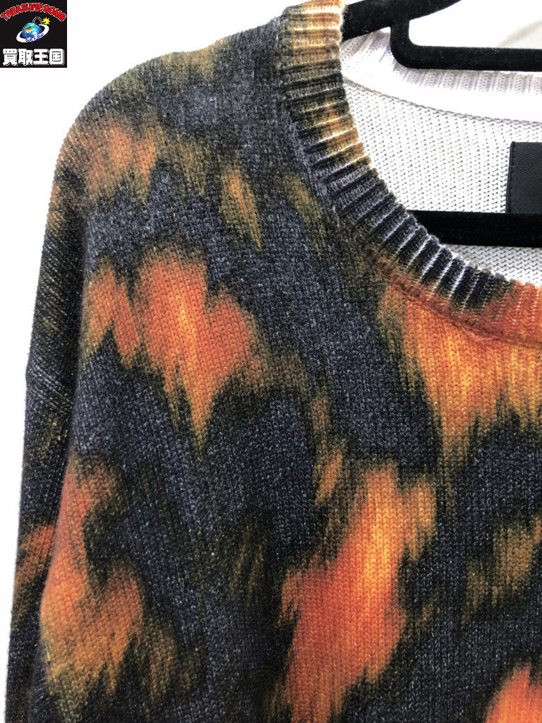 ニット 23SS Printed Fur Sweater L