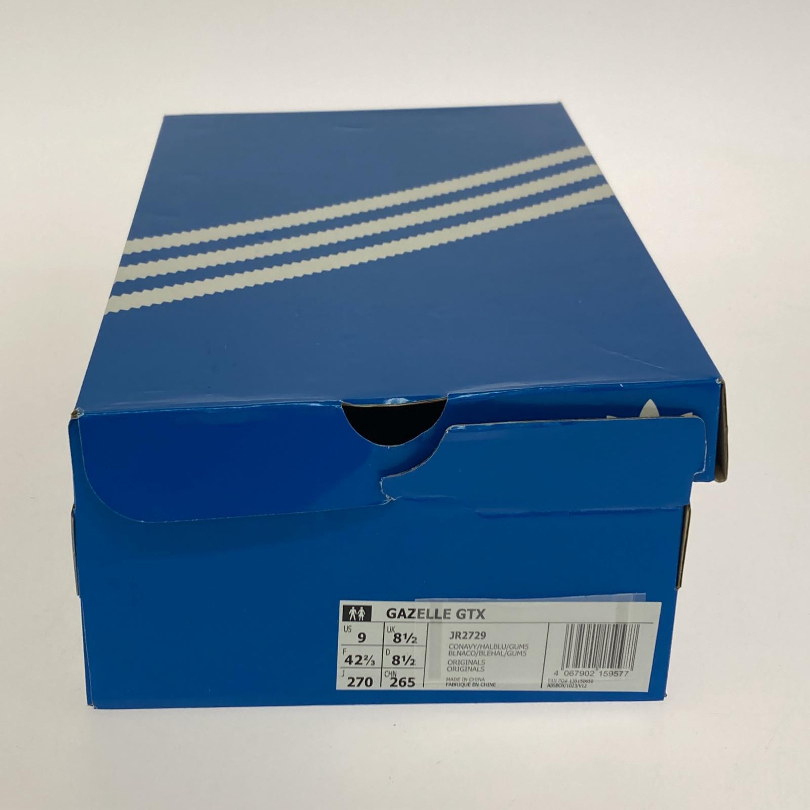 スニーカー gazelle gore-tex ネイビー 27.0