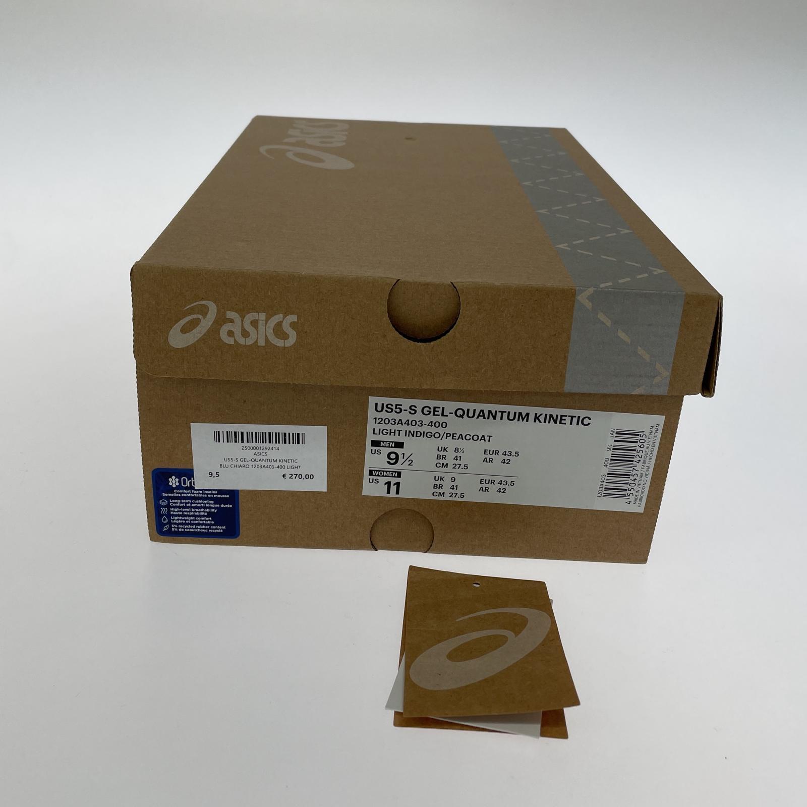 スニーカー US5-S GEL-QUANTUM KINETIC 27.5cm (US9 1/2 UK9 EU45) ネイビー