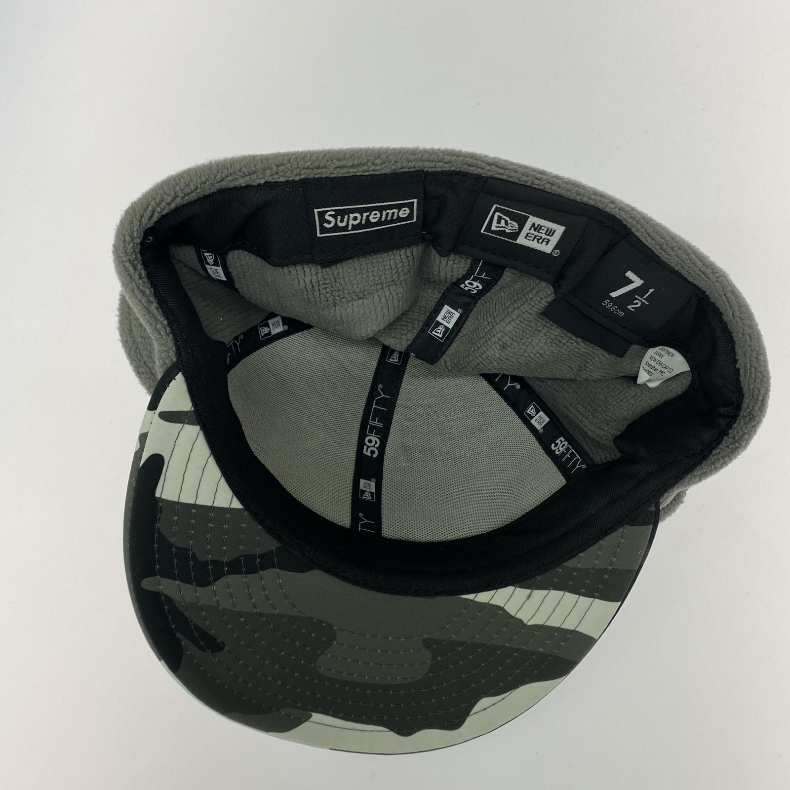 キャップ WiNDOSTOPPER Earflap Box Logo New Era グレー