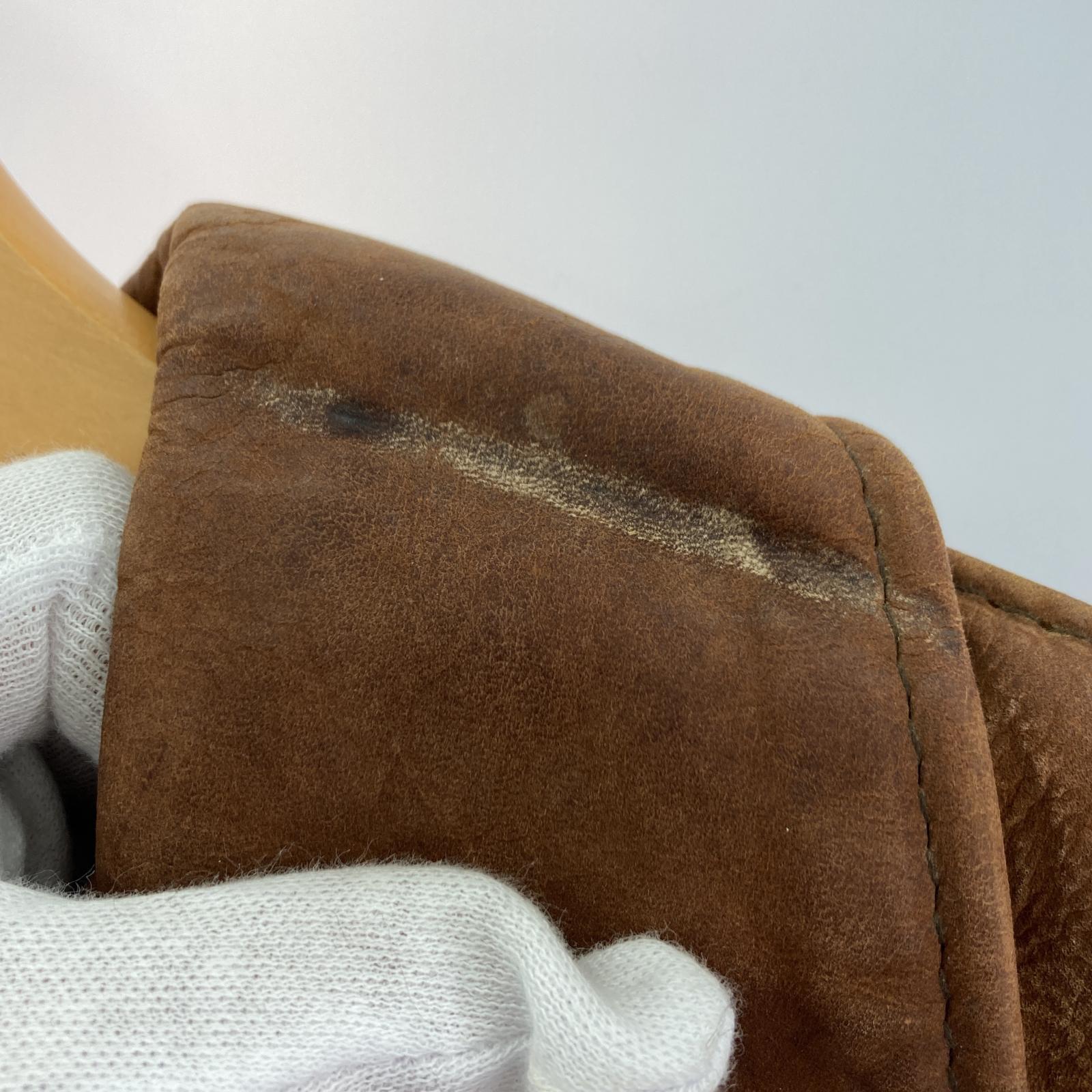 レザージャケット Schott 茶タグ シングル ライダースジャケット 34 BRN 34 ブラウン
