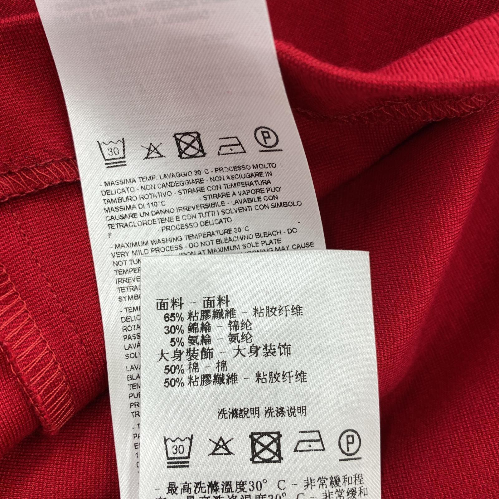 ワンピース バックオープン SSワンピース 赤 S レッド