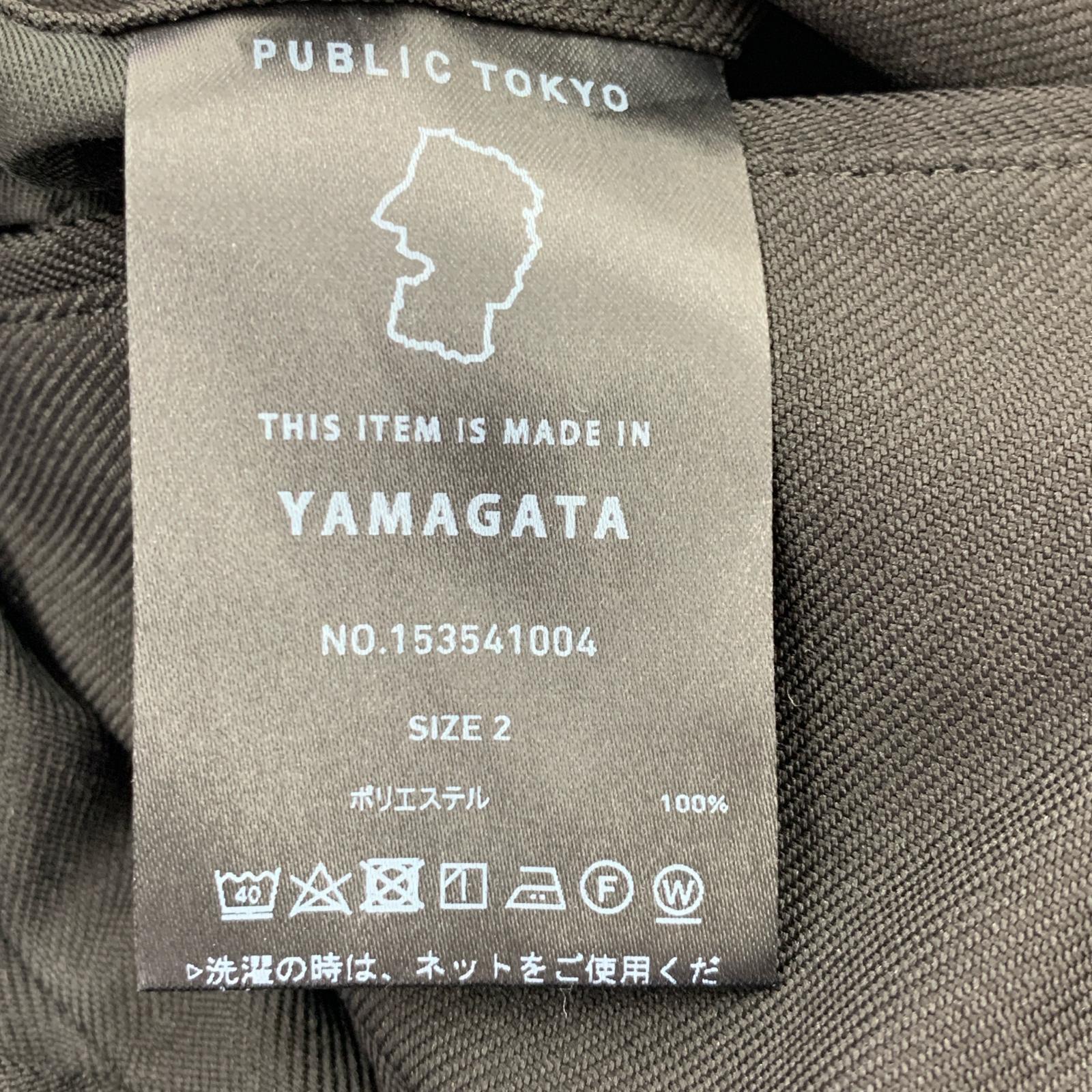 パンツ エバークリースGRツイルストレートスラックス 2 ブラック