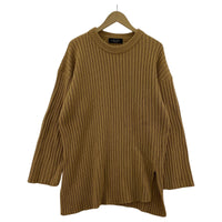 ニット US0989 厚手ニット ブラウン