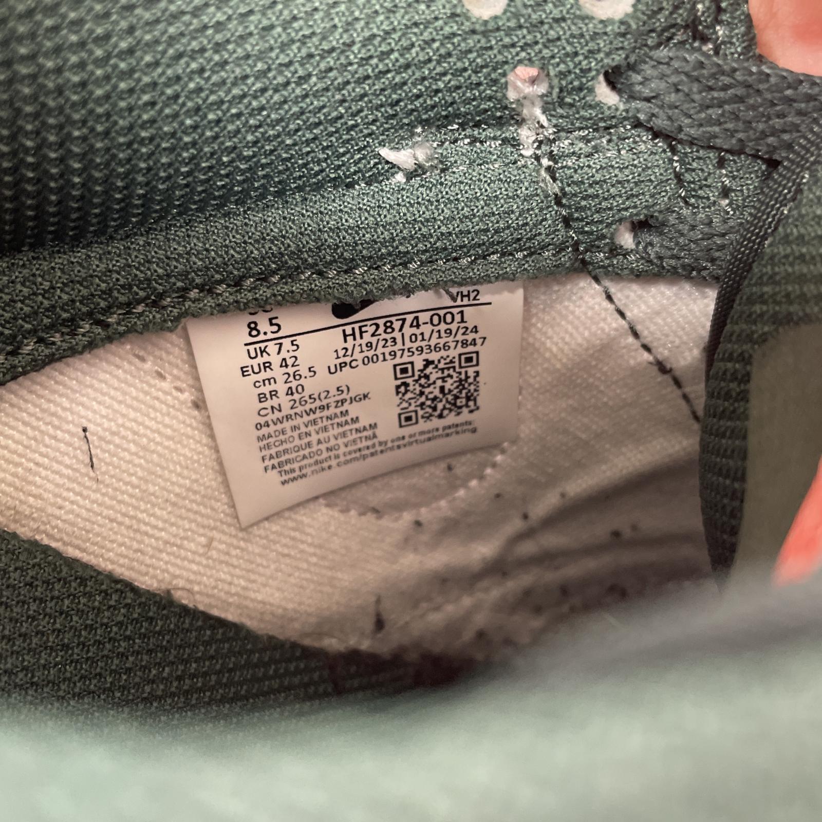 スニーカー Dunk Low Photon Dust/Vintage Green(26.5) 26.5cm (US8 1/2 UK8 EU43) ホワイト