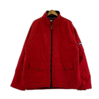 ジャケット TOMMY JEANS 中綿 ナイロンジャケット M RED M レッド