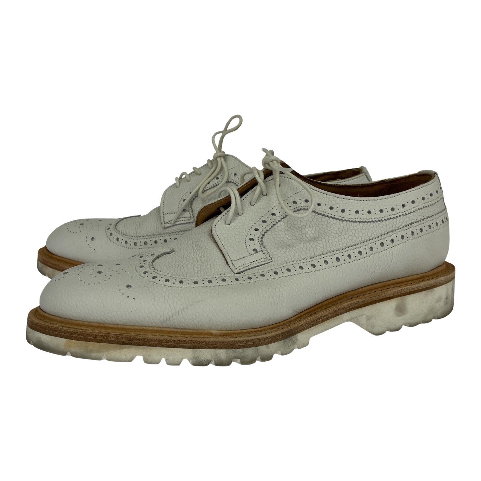 シューズ JOSEPH CHEANEY&SONS YELVERTOFT GV WHITE GRAIN 8F ホワイト
