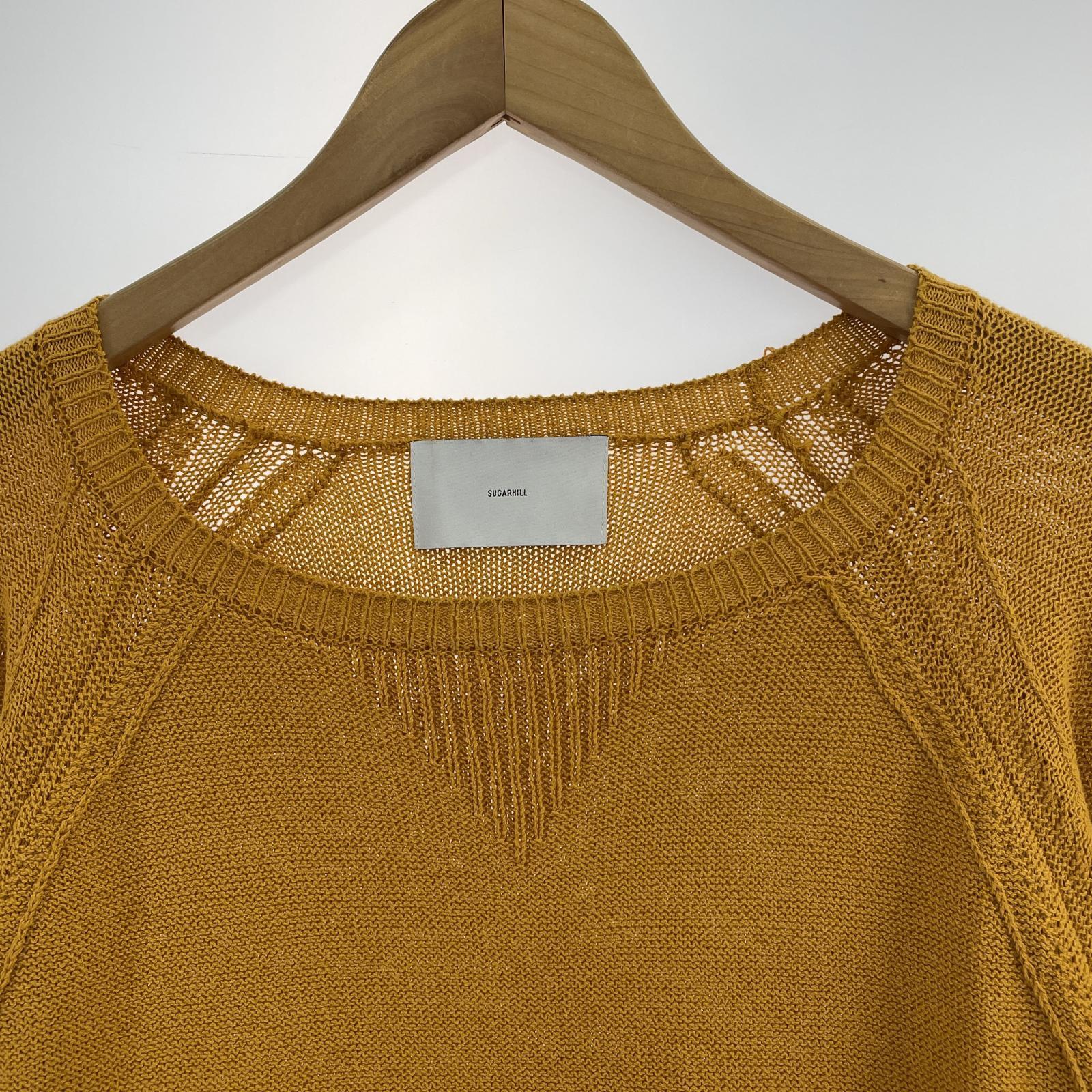 ニット Cotton Long Sleeve Knit マスタード サイズ 3 3