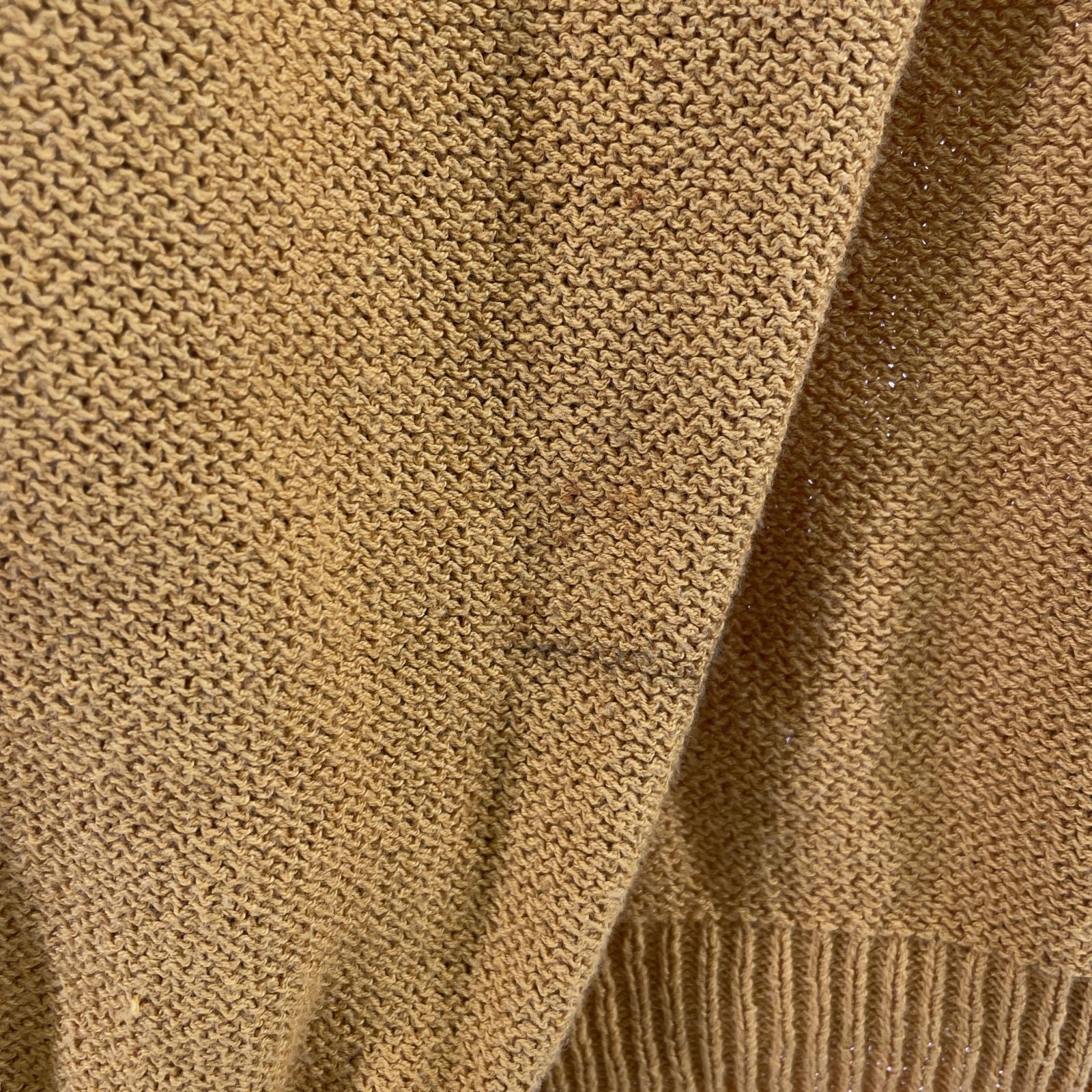 ニット Cotton Long Sleeve Knit マスタード サイズ 3 3