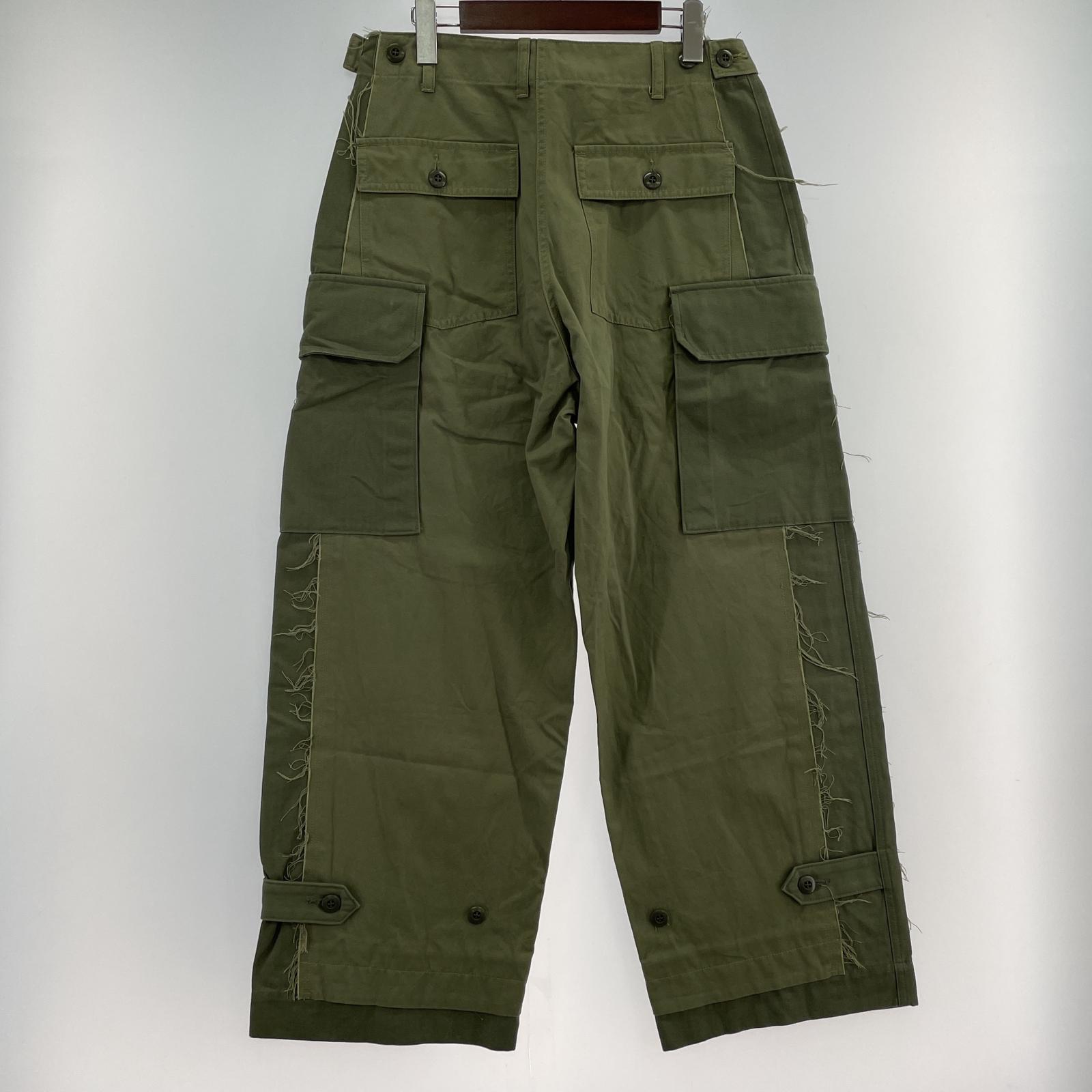 パンツ STANDARD JOURNAL by NORIO TERADA Military pant 4 オリーブ S