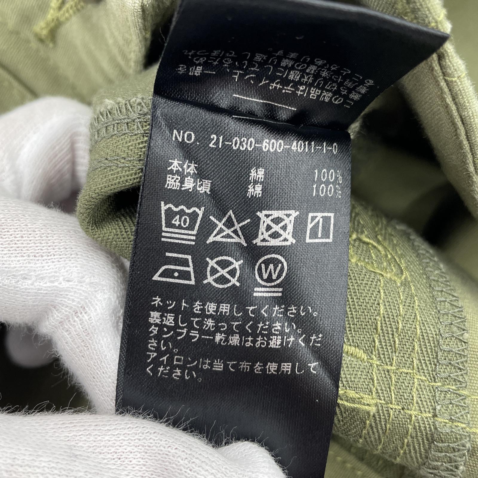 パンツ STANDARD JOURNAL by NORIO TERADA Military pant 4 オリーブ S