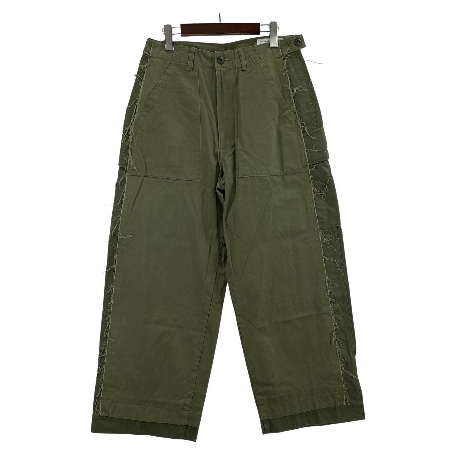 パンツ STANDARD JOURNAL by NORIO TERADA Military pant 4 オリーブ S