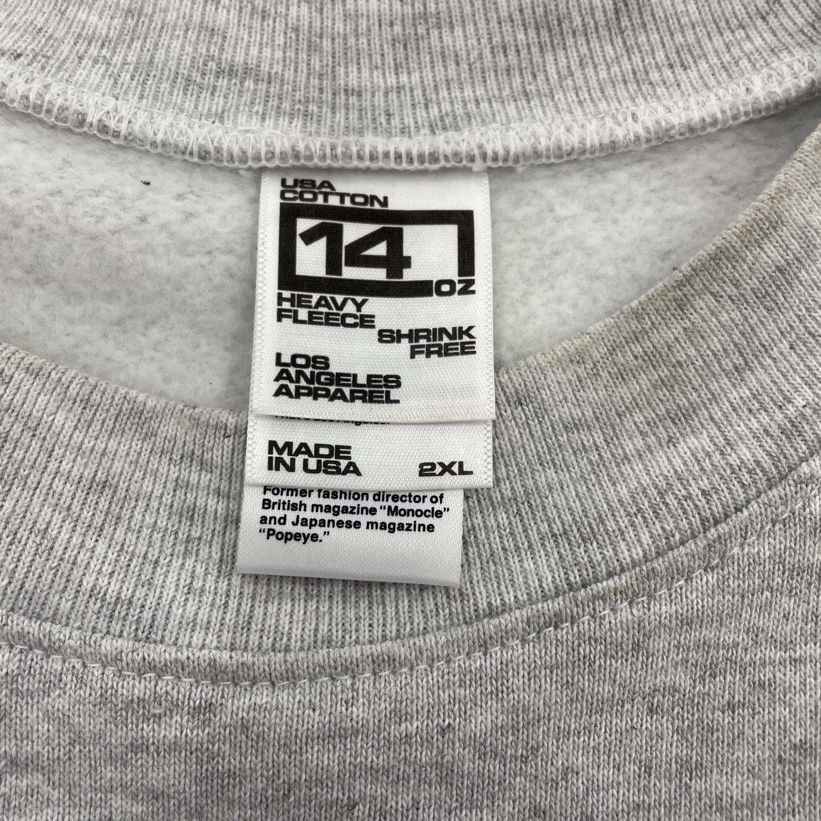 スウェット ×AH×SSZ クルーネックスウェット グレー