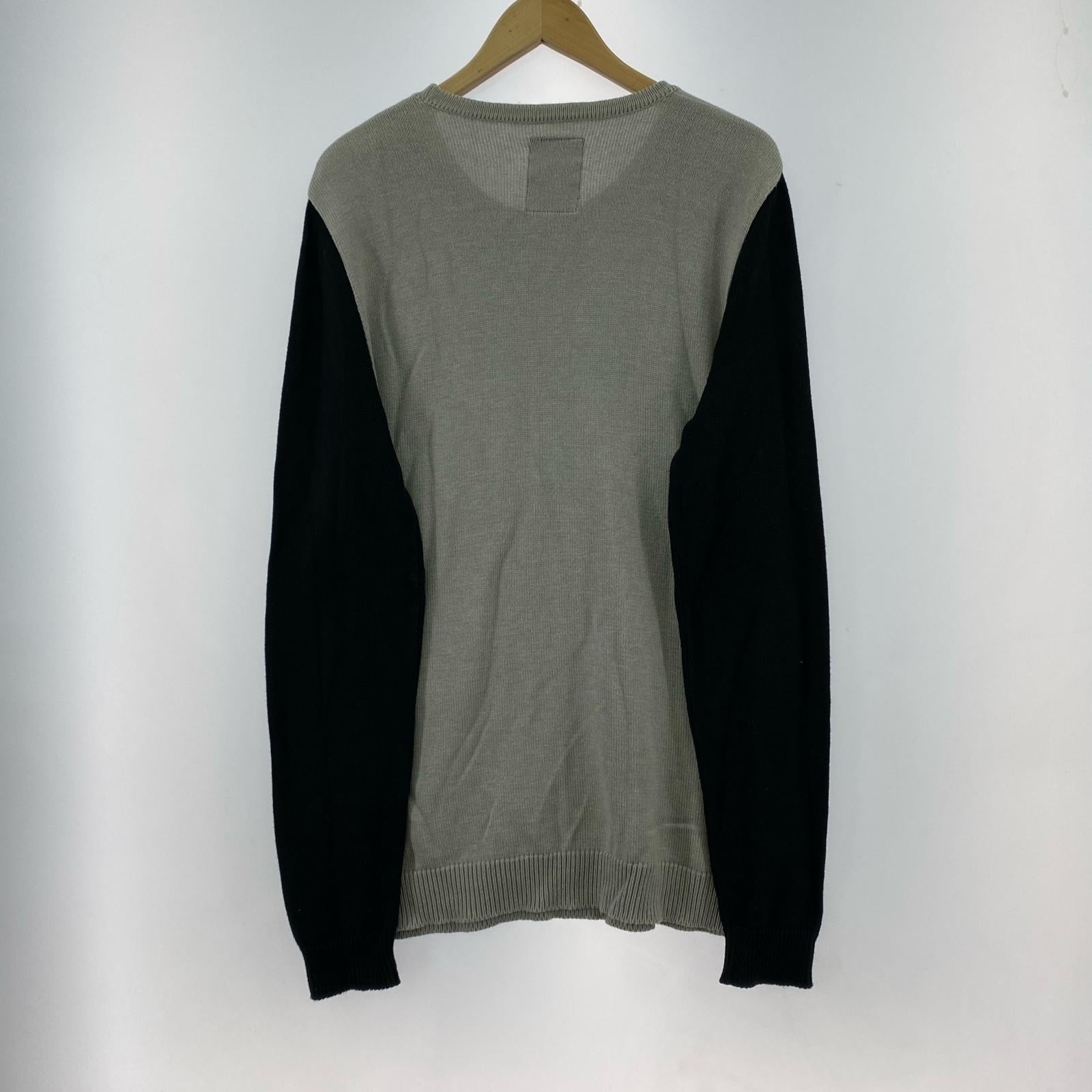 ニット オルテガ ニット 灰黒 (XL) グレー