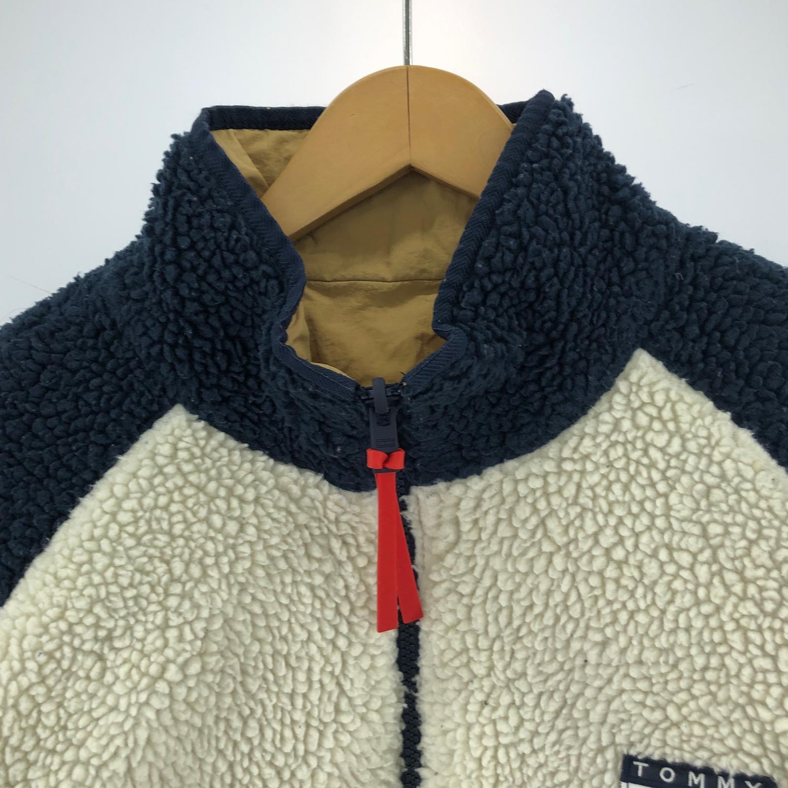 ブルゾン TOMMY JEANS リバーシブル ボアブルゾン