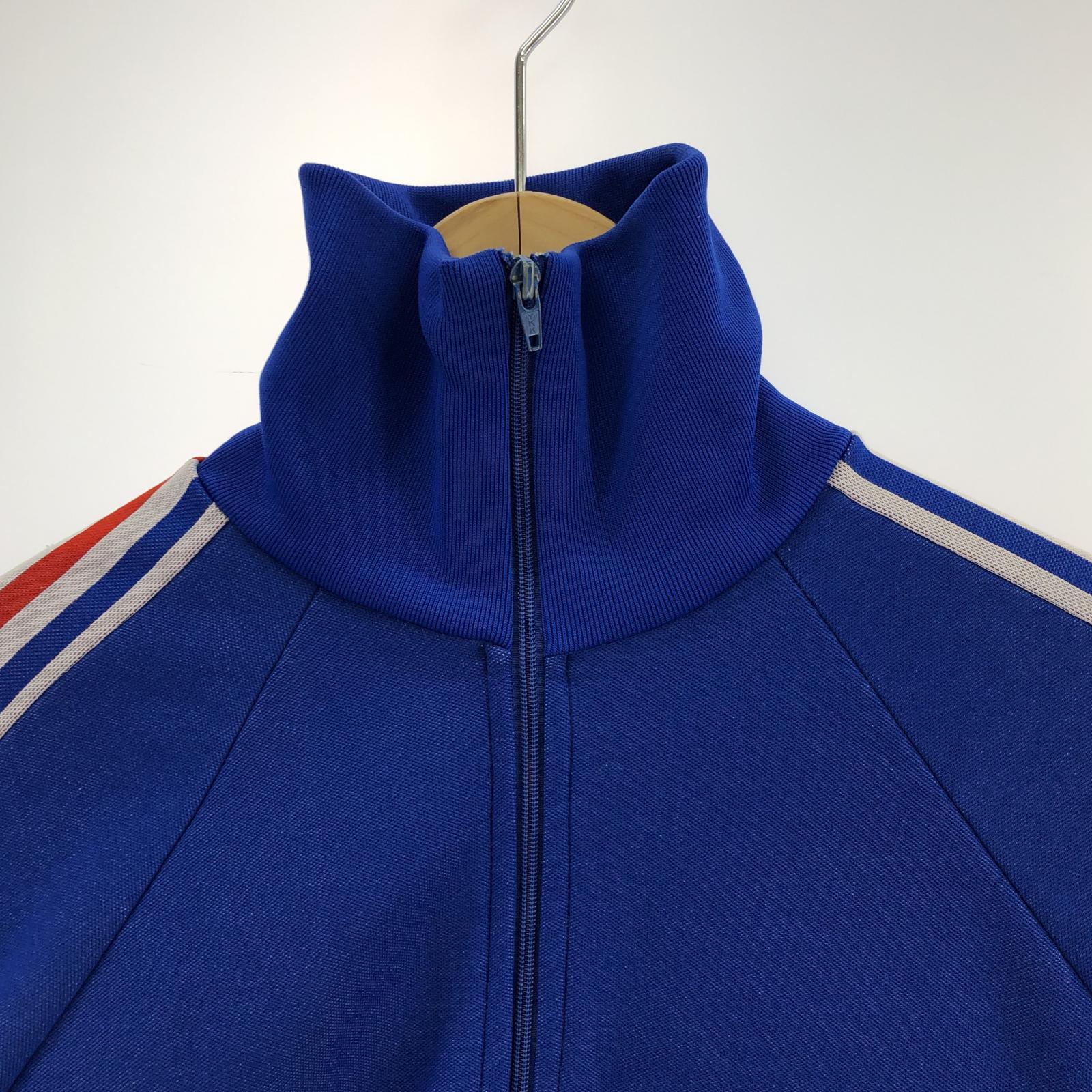 ジャケット adidas 70-80s フランス製 トラックジャケット ブルー