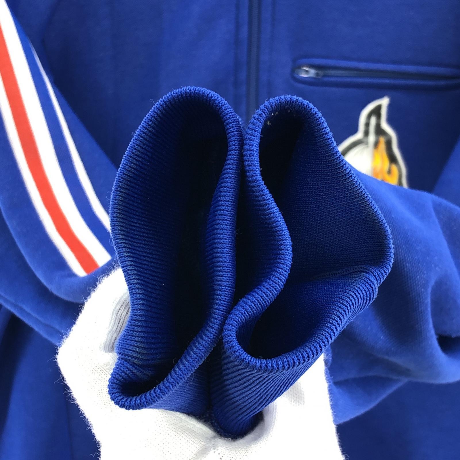 ジャケット adidas 70-80s フランス製 トラックジャケット ブルー