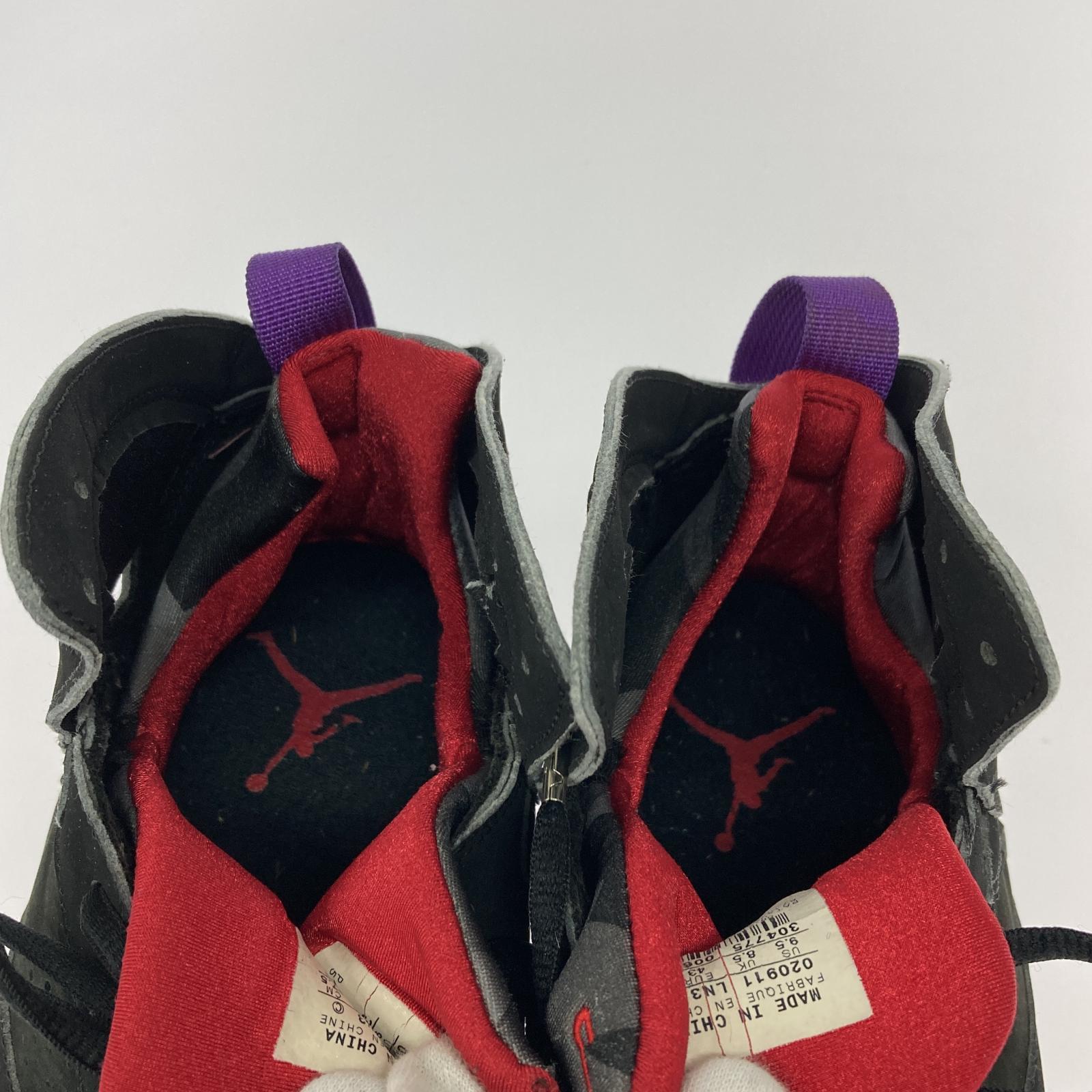スニーカー AIR JORDAN 7 RETRO 27.5cm ブラック