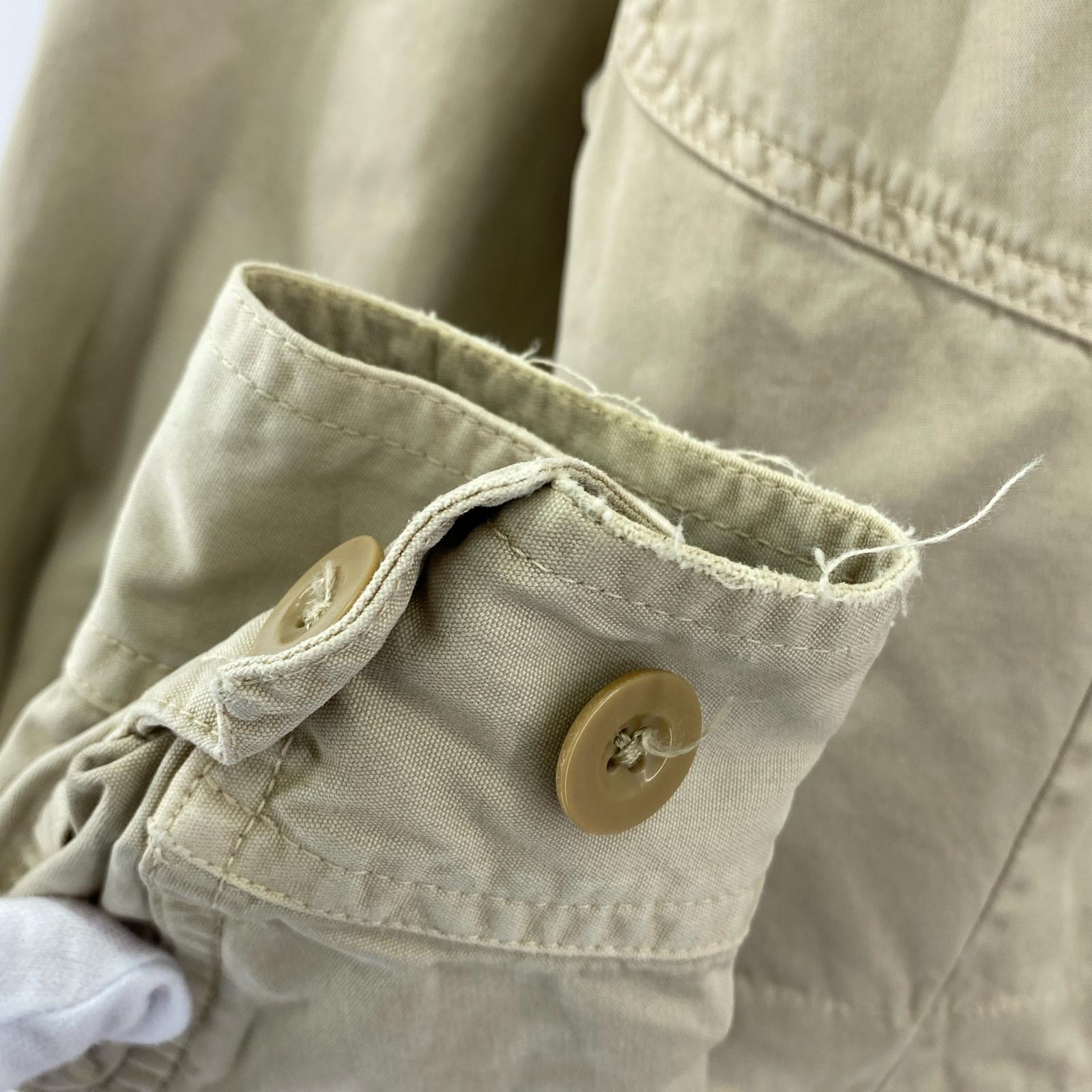 ジャケット COTTON BELT ハンティングジャケット L ホワイト
