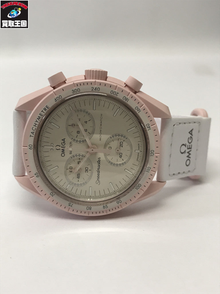 Swatch×OMEGA MISSION TO VENUS MOONSWATCH S033P100 腕時計