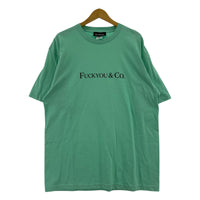 半袖Tシャツ majogary FUCKYOU&Co. プリントTee XL ミント