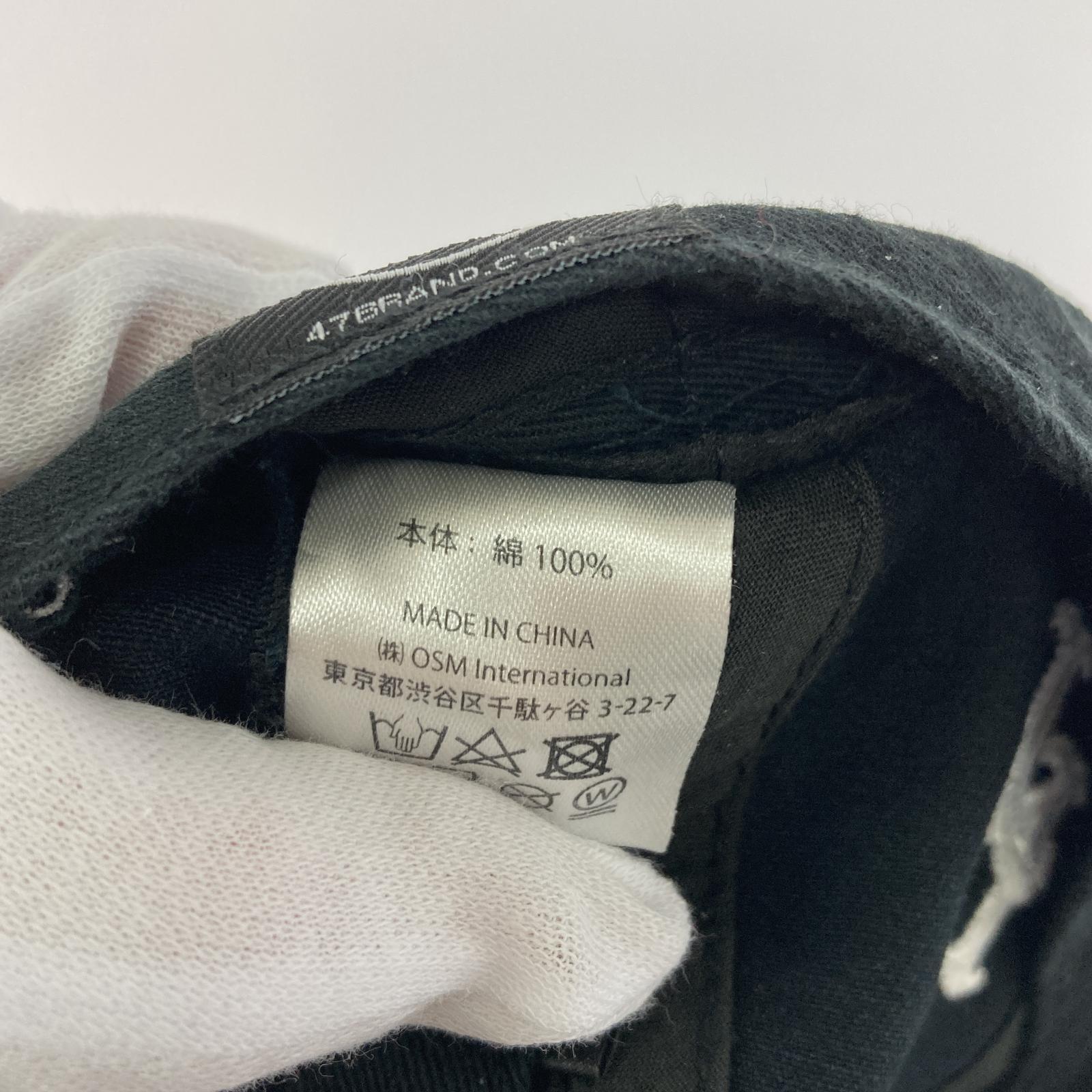 キャップ 47BRAND ブラック