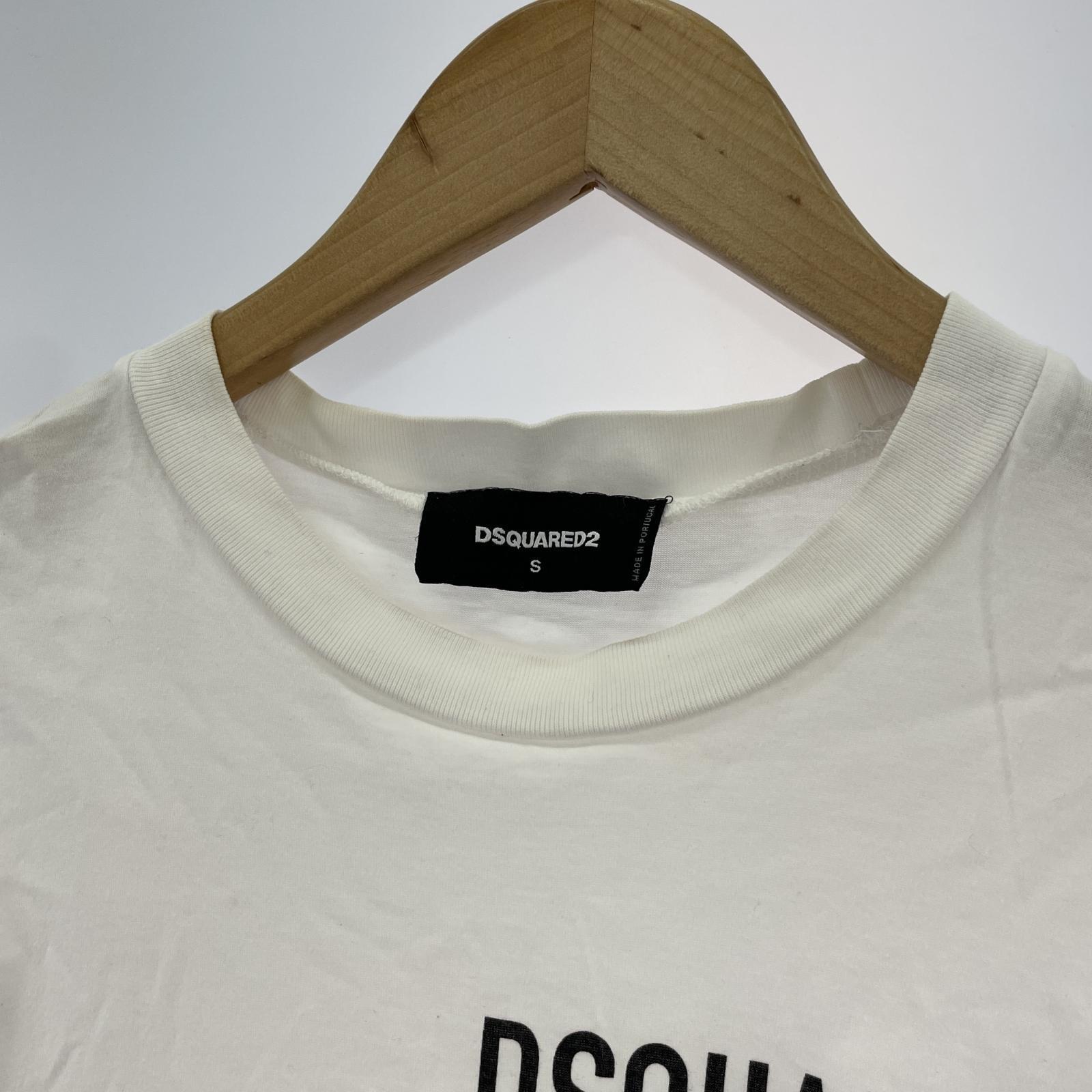 半袖Tシャツ 20SS ティースクエアード Tシャツ(S)ホワイト S ホワイト