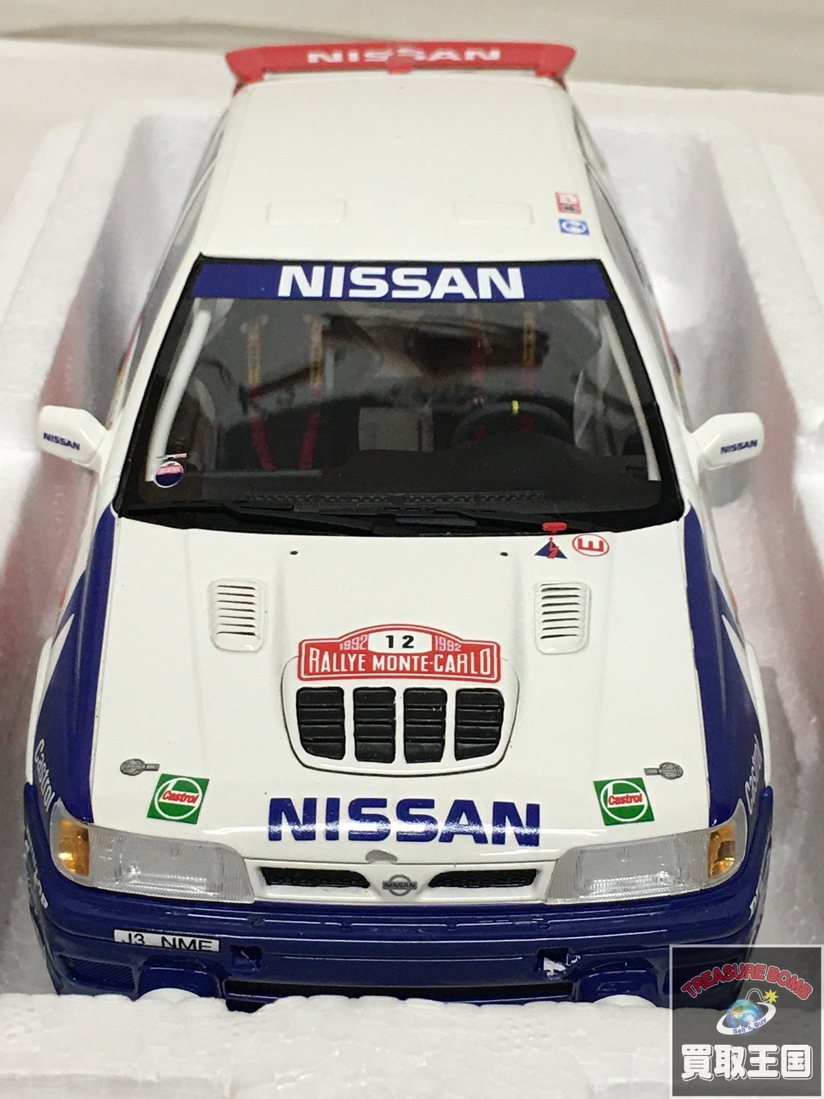 日産 サニー GTI-R モンテカルロラリー スケールカー