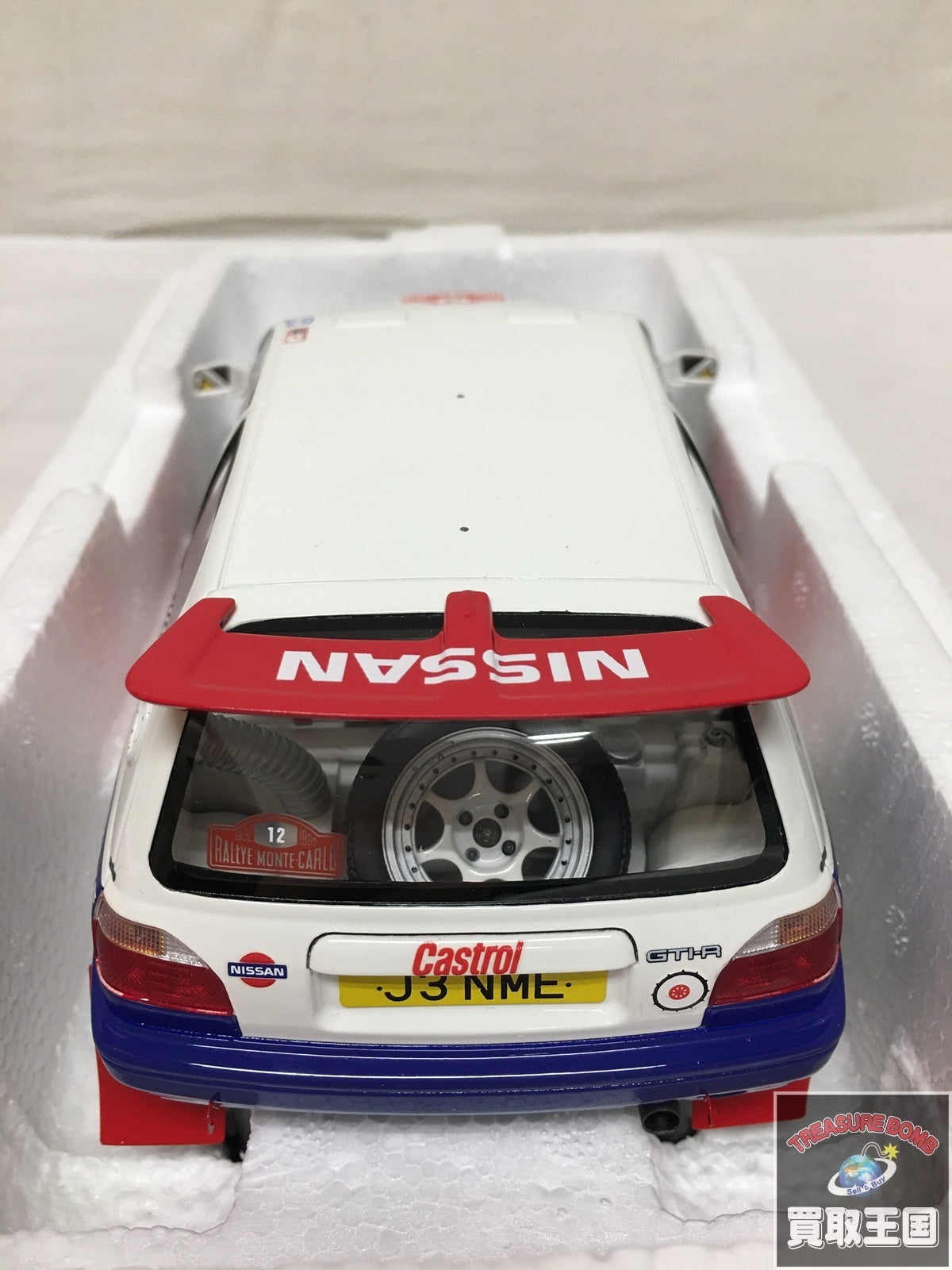 日産 サニー GTI-R モンテカルロラリー スケールカー