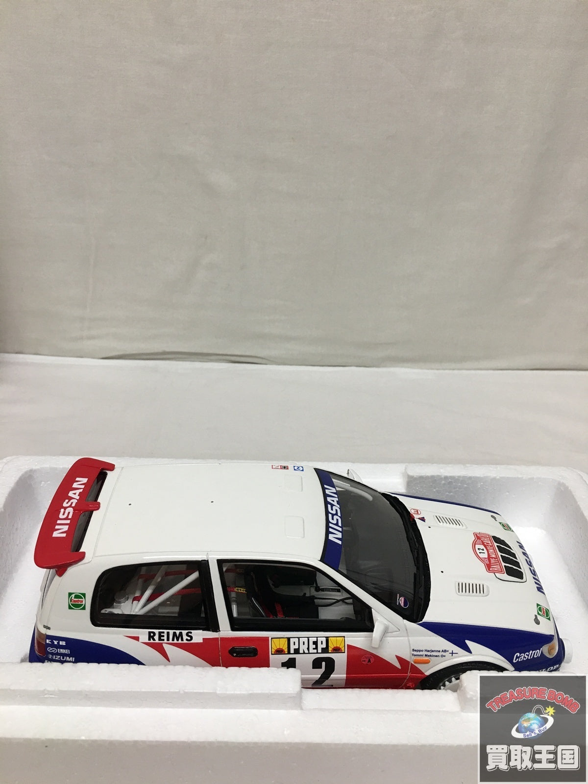 日産 サニー GTI-R モンテカルロラリー スケールカー