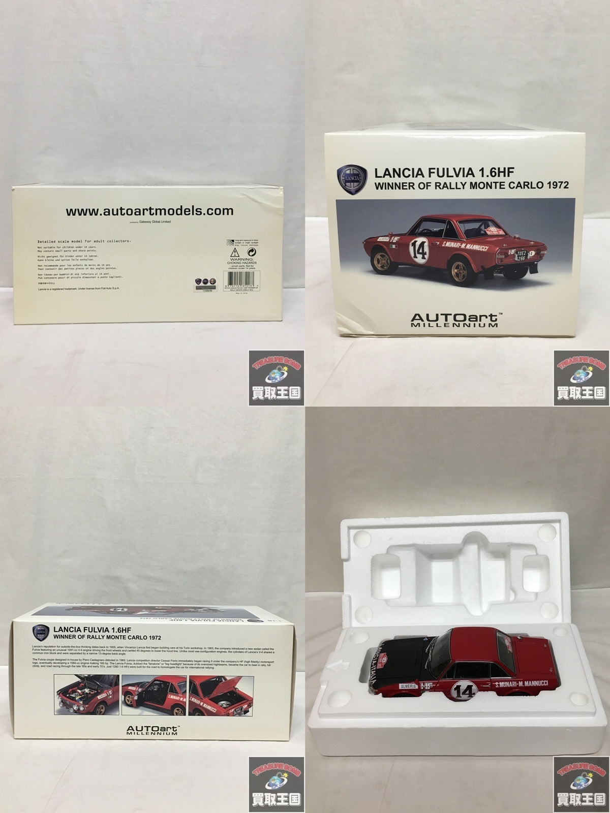 LANCIA FULVIA 1.6HF スケールカー