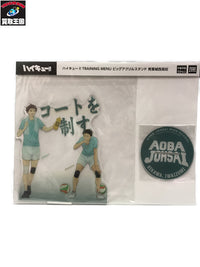青葉城西高校 TRAINING MENU ビッグアクリルスタンド フィギュア/グッズ