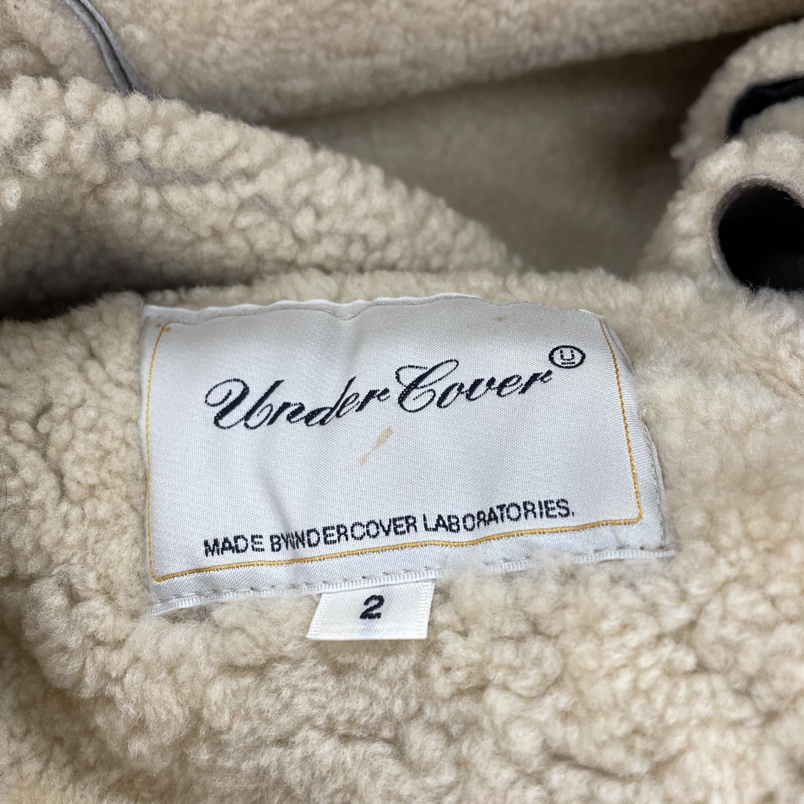ライダースジャケット UNDERCOVER ムートンライダース 2 ブラウン B1215 2 ブラウン
