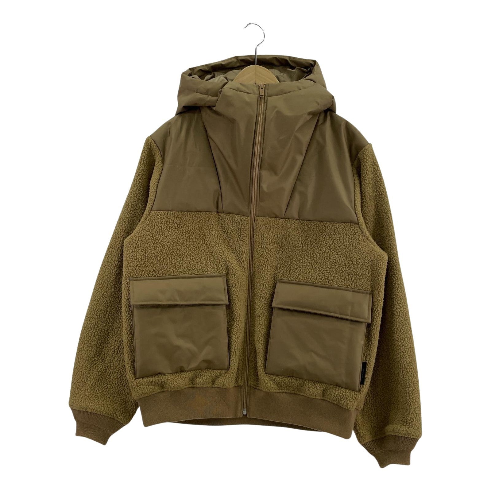 ブルゾン UNDERCOVER 21AW ポーラテック フーデッドナイロン切替フリースジャケット 3 UC2A9203 ベージュ 3 ベージュ