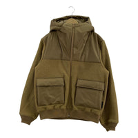 ブルゾン UNDERCOVER 21AW ポーラテック フーデッドナイロン切替フリースジャケット 3 UC2A9203 ベージュ 3 ベージュ