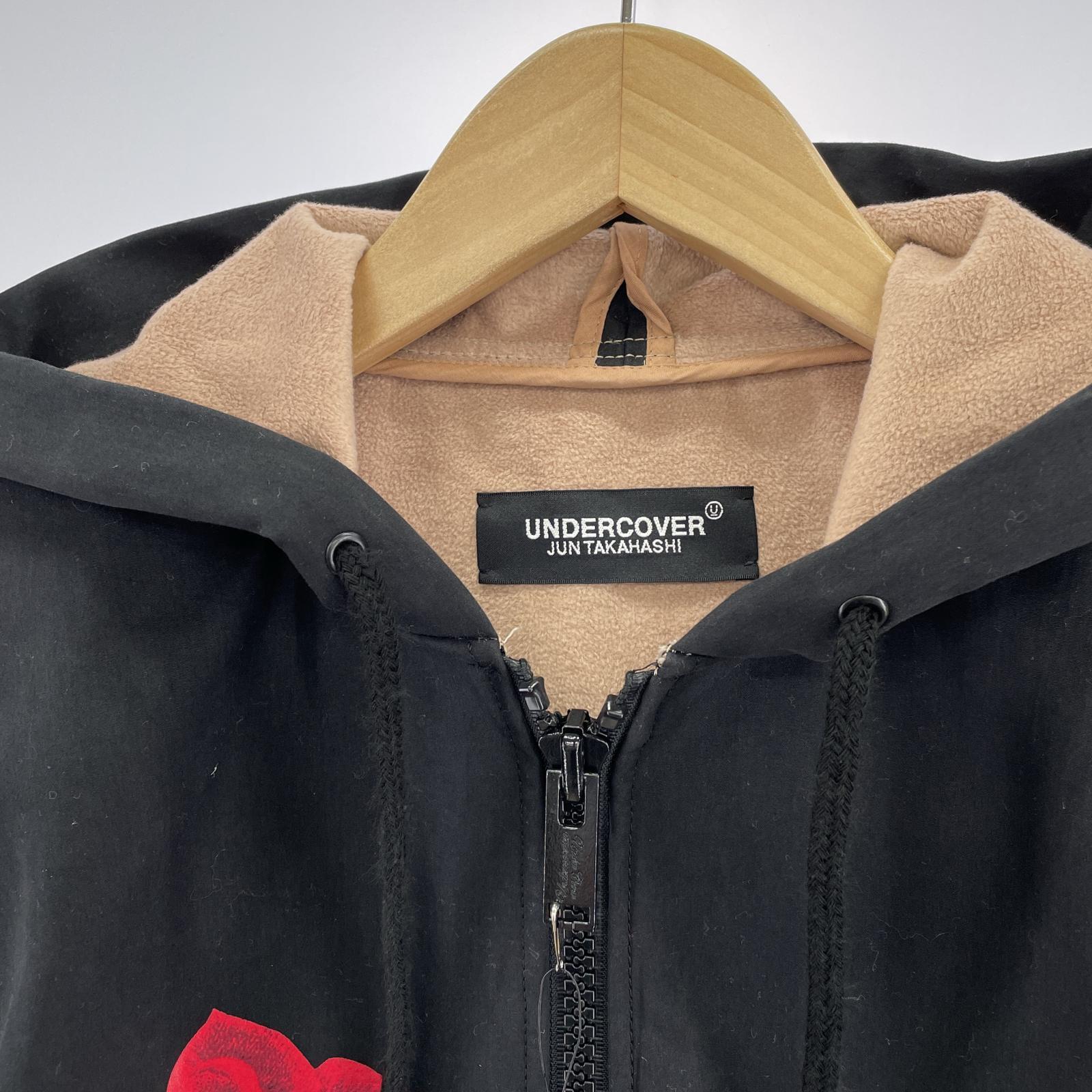 ジャケット UNDERCOVER 18AW ボンディングフーデッドコート 1 UCV1213-2 ブラック 1 ブラック