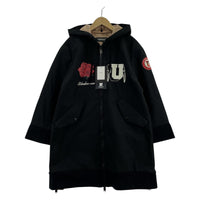 ジャケット UNDERCOVER 18AW ボンディングフーデッドコート 1 UCV1213-2 ブラック 1 ブラック