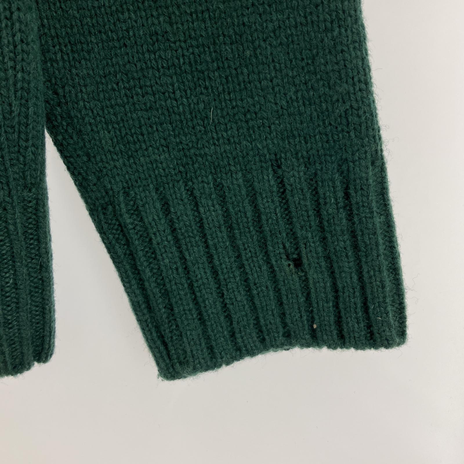 ニット UNDERCOVER ダウン切替クルーネックニット 2 UCV1905-1 グリーン 2 グリーン