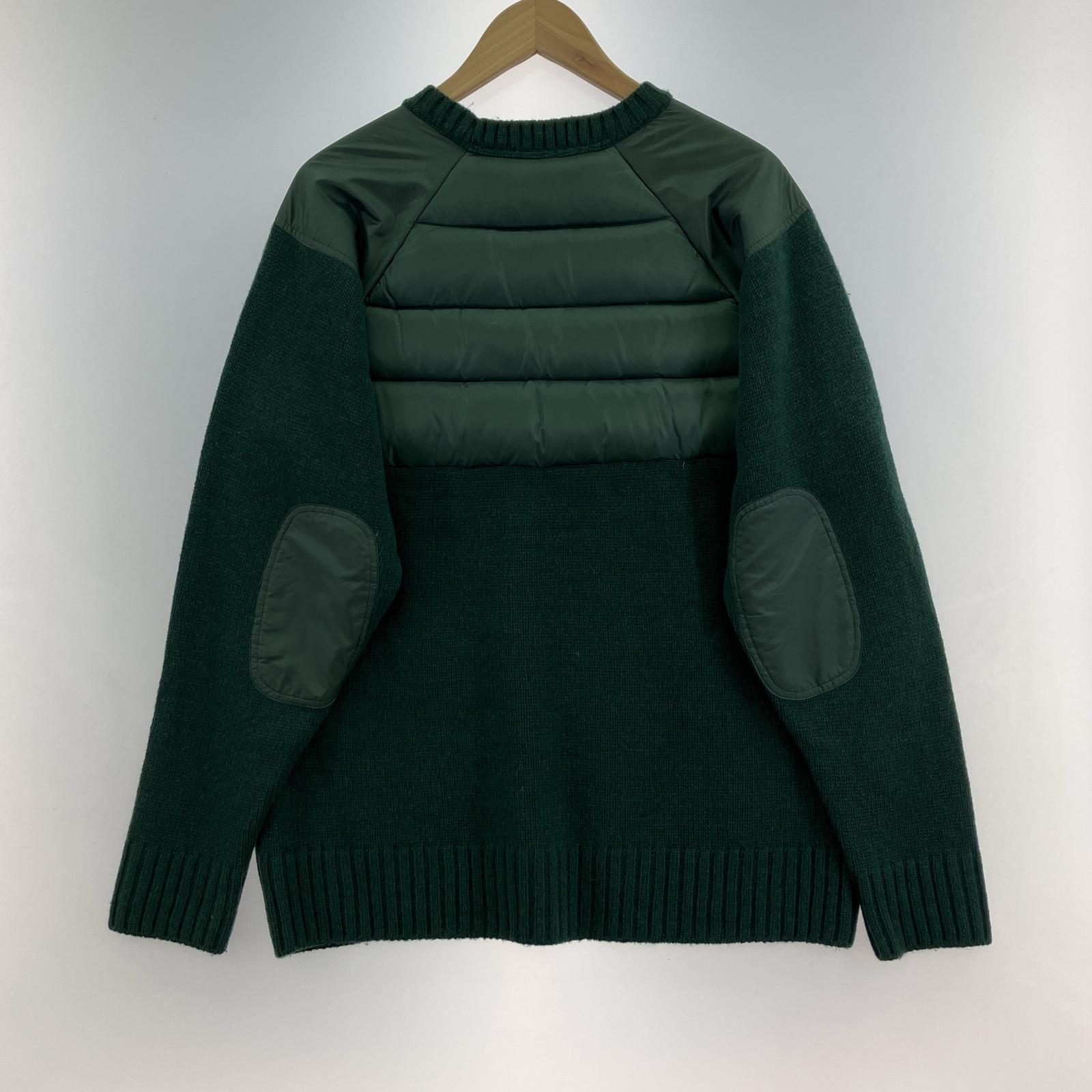 ニット UNDERCOVER ダウン切替クルーネックニット 2 UCV1905-1 グリーン 2 グリーン