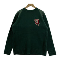 ニット UNDERCOVER ダウン切替クルーネックニット 2 UCV1905-1 グリーン 2 グリーン