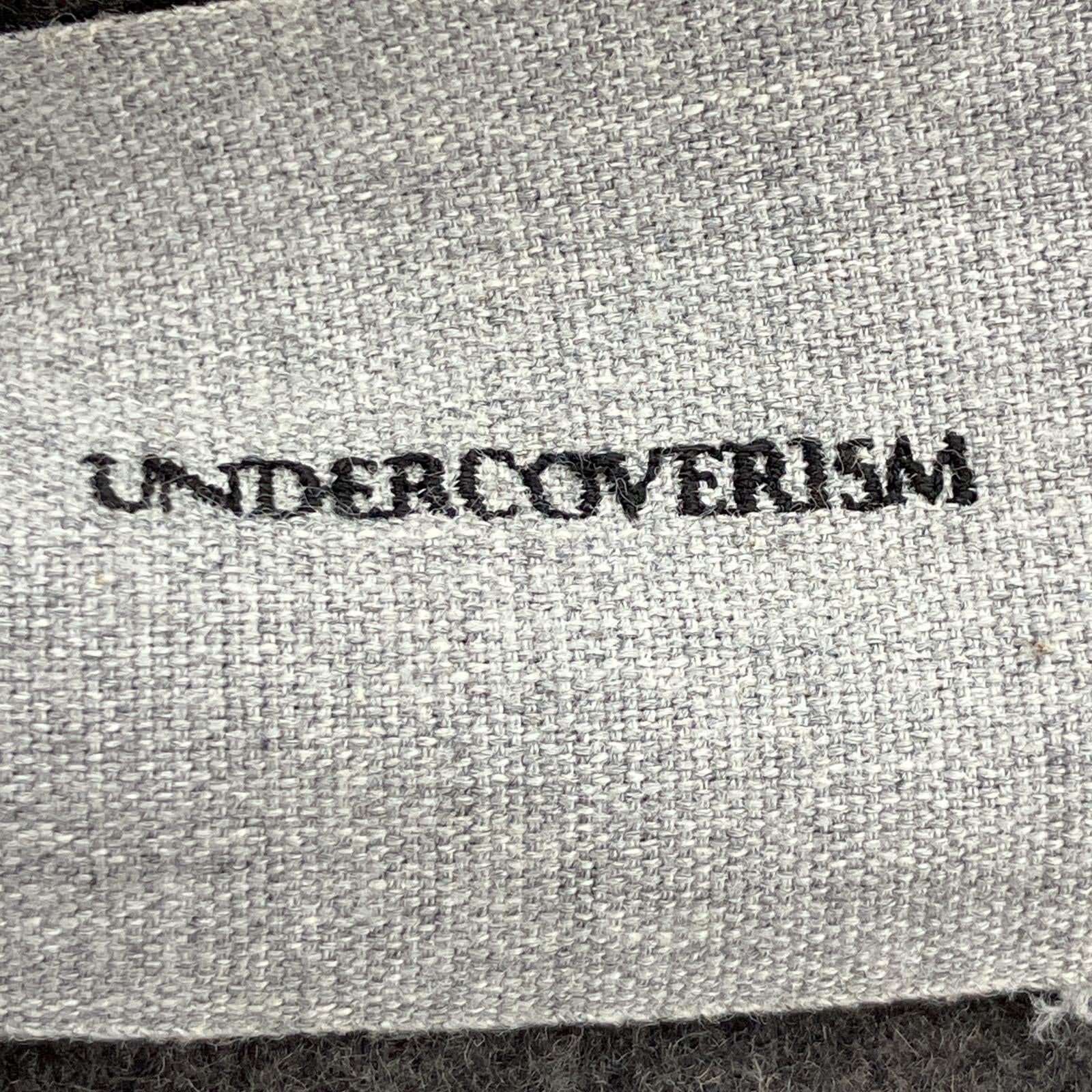 ダウンジャケット UNDERCOVERISM 12AW サイコカラー期 コヨーテファー ダウンコート 2 J4304-1 ネイビー 2 ネイビー