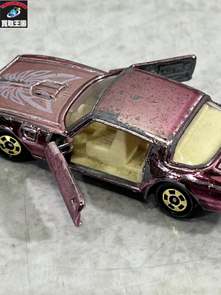 青箱 日本製 tomica PONTIAC F13 トミカ