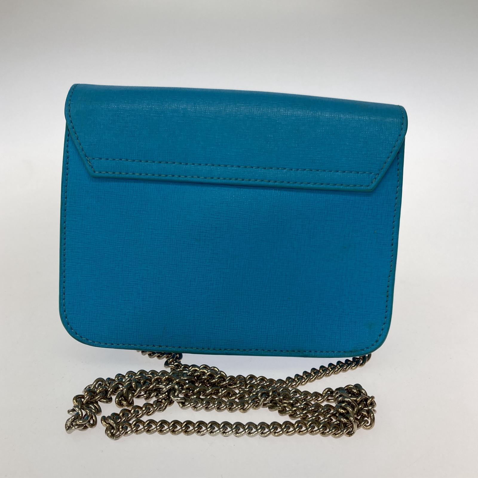 ショルダーバッグ FURLA ショルダーバッグ ブルー