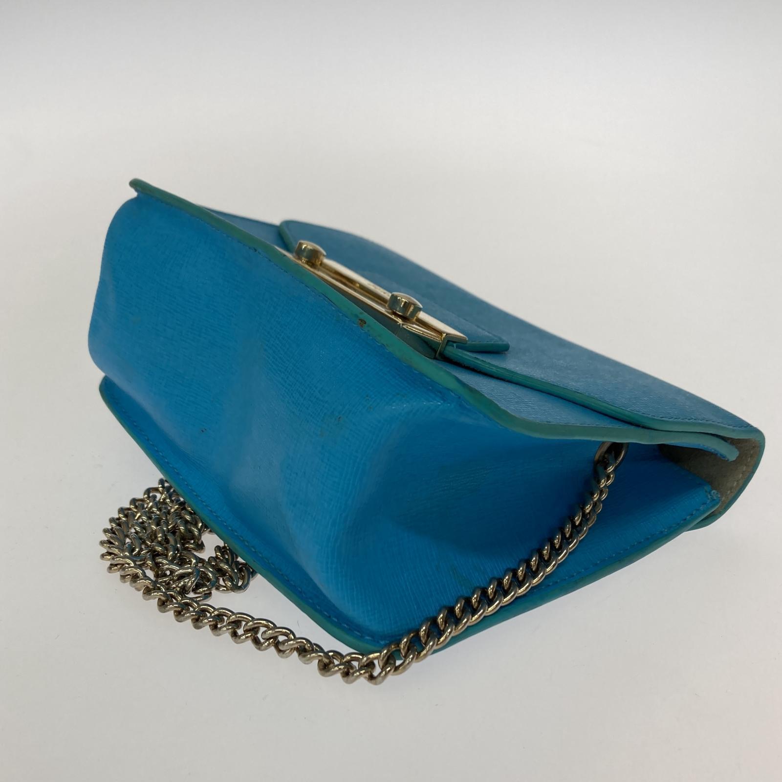 ショルダーバッグ FURLA ショルダーバッグ ブルー