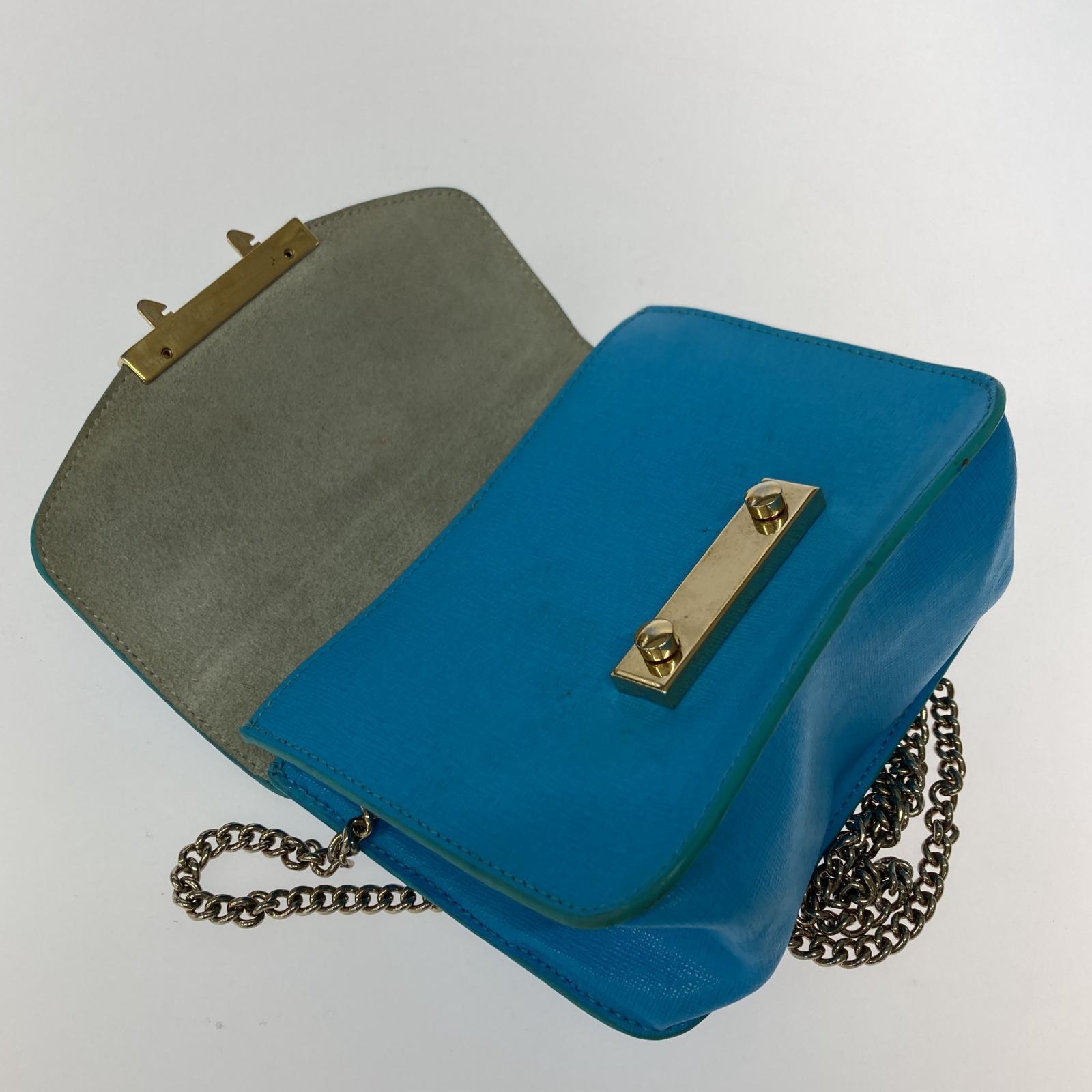 ショルダーバッグ FURLA ショルダーバッグ ブルー