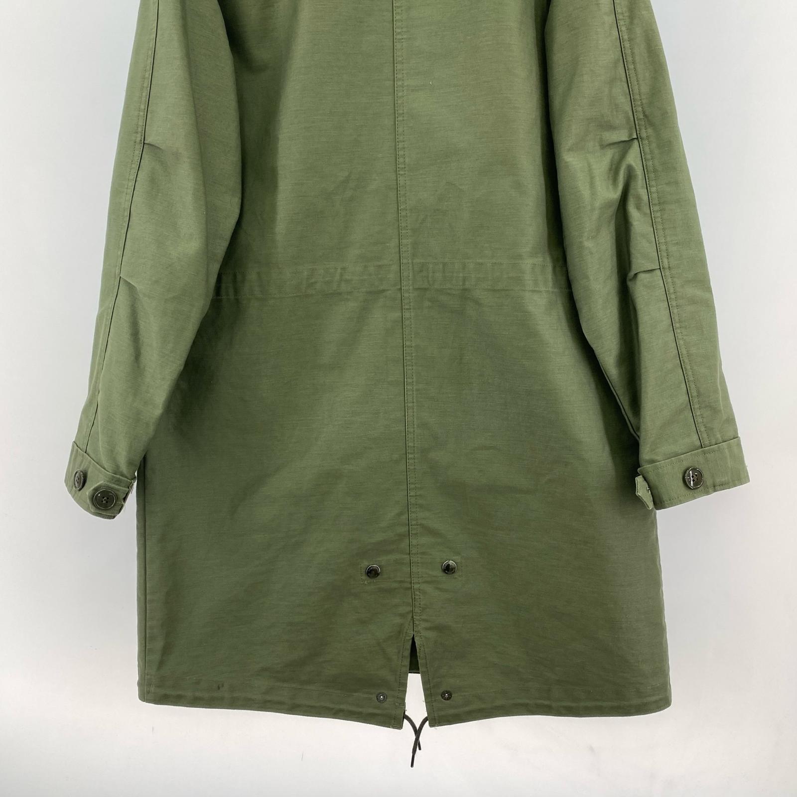 ミリタリージャケット UEN MILITARY STAND COLLAR COAT(2)KHK